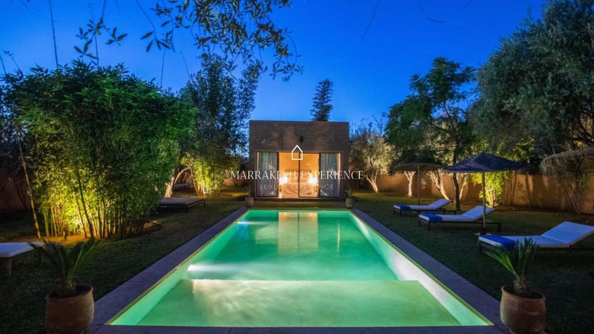 Jardin Bleu Villa Marrakesh Ngoại thất bức ảnh
